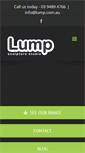 Mobile Screenshot of lump.com.au
